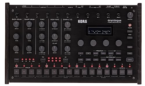 Korg Drumlogue - Hybrider Analoger/Digitaler Drumcomputer und Sequenzer von KORG