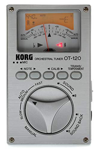 Korg EKO OT-120 Chromatisches Stimmgerät für schwarzes Orchester Korg EKO OT-120 Chromatisches Stimmgerät für schwarzes Orchester von KORG