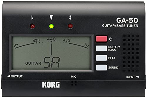 Korg GA-50 Stimmgerät, Schwarz von KORG