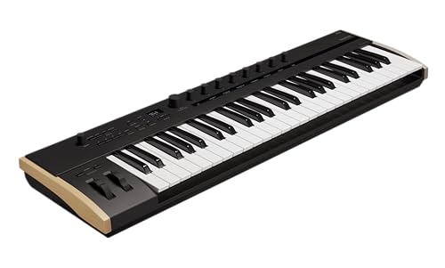 Korg KEYSTAGE-49 - Keystage 49 Key Poly AT MIDI Controller Tastatur – Schwarz von KORG