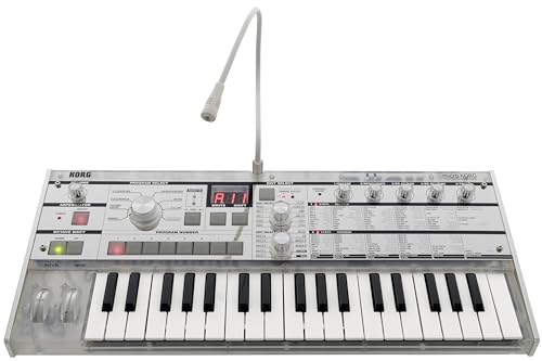 Korg - MicroKORG Crystal - 37 Tasten Analog Modeling Synthesizer mit Vocoder - Limitierte Auflage von KORG