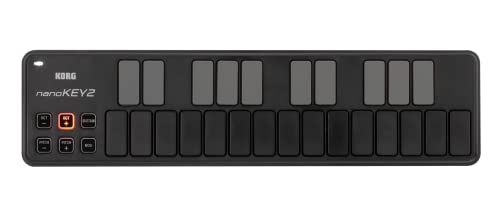 Korg NANOKEY2-BK USB-Keyboard mit 25 Tasten Schwarz von KORG