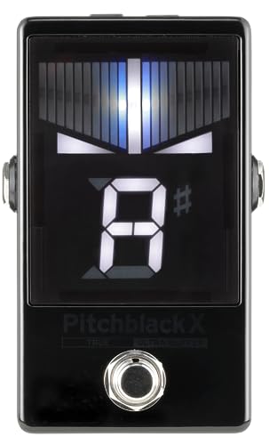 Korg - PB-X Pitchblack X Series - Chromatic Guitar/Bass Pedal Tuner - Black von KORG