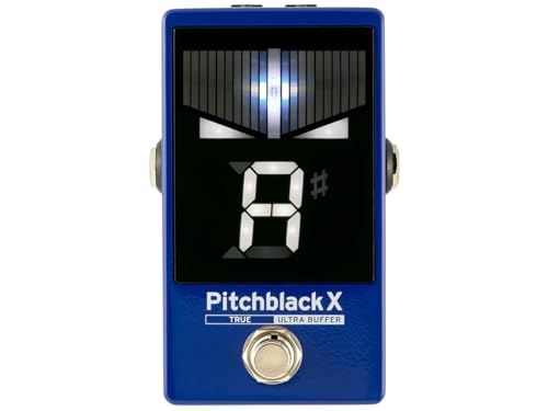 Korg Pitchblack X Serie – PB-X Chromatisches Pedal Stimmgerät – Blau Korg Pitchblack X Serie – PB-X Chromatisches Pedal Stimmgerät – Blau von Korg