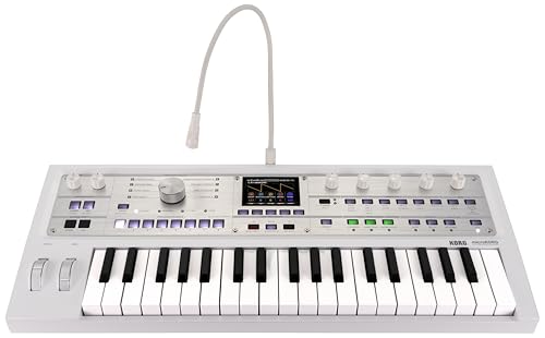 Korg microKORG 2-37 Key Analoger Synthesizer und Gesangsprozessor - Limitierte Auflage in Weiß von KORG