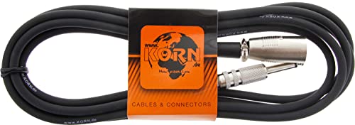 KORN Kabel XLR male/Klinke 6,3 mm mono 3m KORN Kabel XLR male/Klinke 6,3 mm mono 3m von KORN