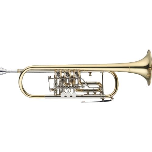Levante LV-TR4605 B-Trompete mit Drehventilen und Softcase von KORN