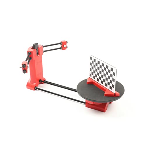 3D-Scanner, 3D-Scanner DIY. Kit, rote Spritzgusskunststoffe Webcam Open Source 3D-Scanner for 3D-Drucker für kleine Objekte von KOROBIE