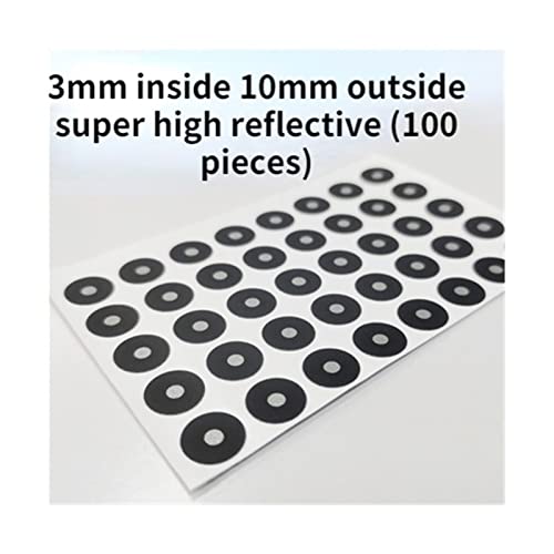 3D-Scanner, Handheld-Laser 3D-Scanner 3D-Magnet-Markierungspunkt-Punkt-Punkt-Reflektierender Punkt-Markierungszielpunkt-Positionierungspunkt für kleine Objekte(7) von KOROBIE