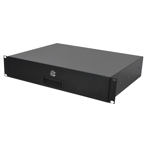 Koscom Connect Schublade abschließbar für Netzwerkschrank 19 Zoll I Server Rack Schublade 483 x 89 x 350 mm I Dokumentenablage mit Schloss I Ausziehbarer Schrank Organizer 2 HE I Schwarz Koscom Connect Schublade abschließbar für Netzwerkschrank 19 Zoll I Server Rack Schublade 483 x 89 x 350 mm I Dokumentenablage mit Schloss I Ausziehbarer Schrank Organizer 2 HE I Schwarz von KOSCOM CONNECT