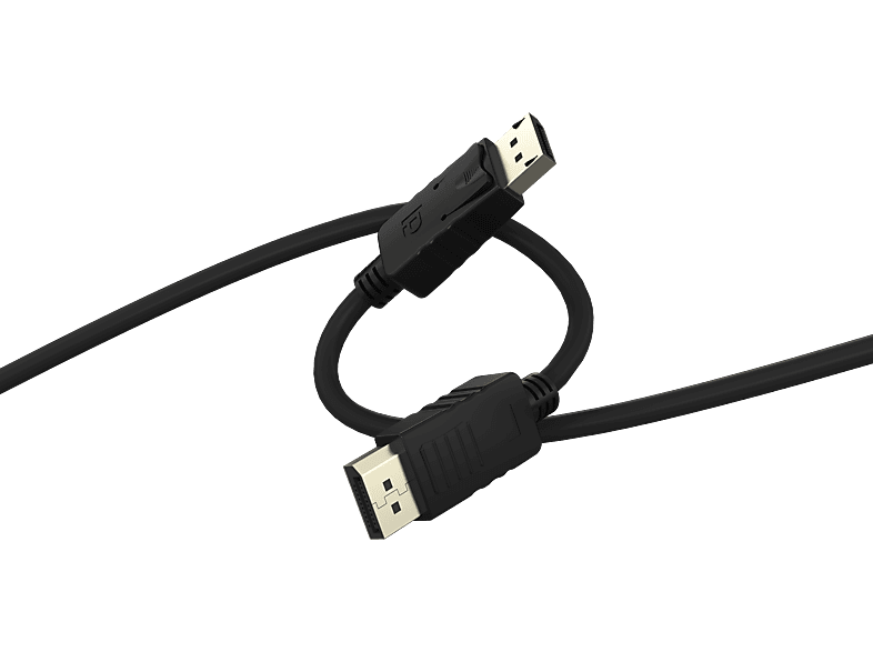ISY IDP-1030 Display Port Kabel, Schwarz von ISY