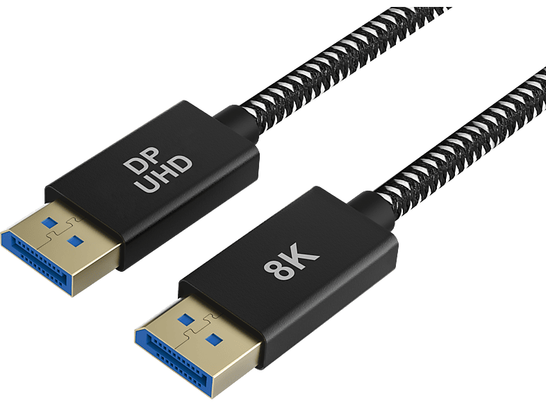 ISY IDP-3020 DisplayPort Kabel, Schwarz von KOSMOS