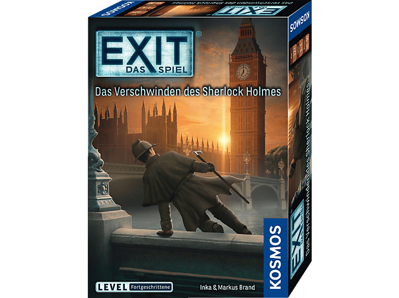 KOSMOS 683269 EXIT® - Das Spiel: Verschwinden des Sherlock Holmes Partyspiel Mehrfarbig von KOSMOS
