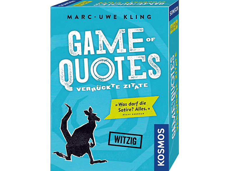 KOSMOS 692926 Game of Quotes Familienspiel Mehrfarbig von KOSMOS