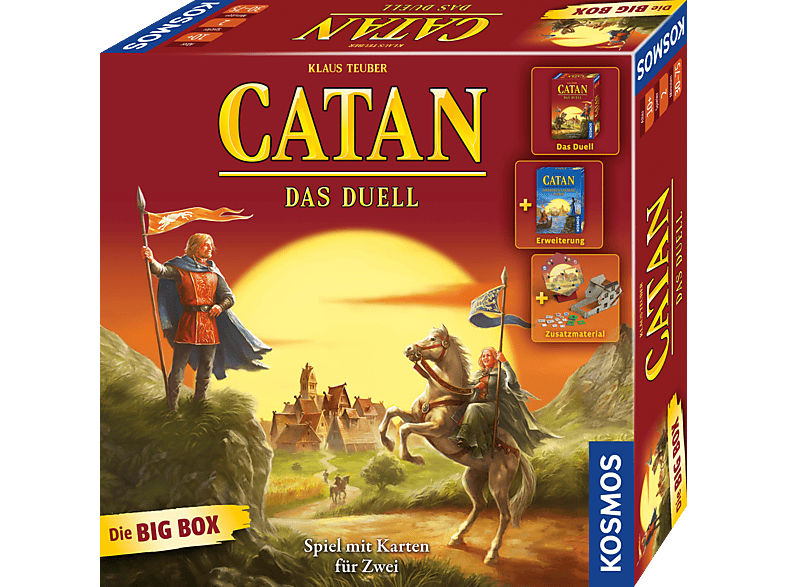KOSMOS Catan - Das Duell Big Box Gesellschaftsspiel Mehrfarbg KOSMOS Catan - Das Duell Big Box Gesellschaftsspiel Mehrfarbg von KOSMOS