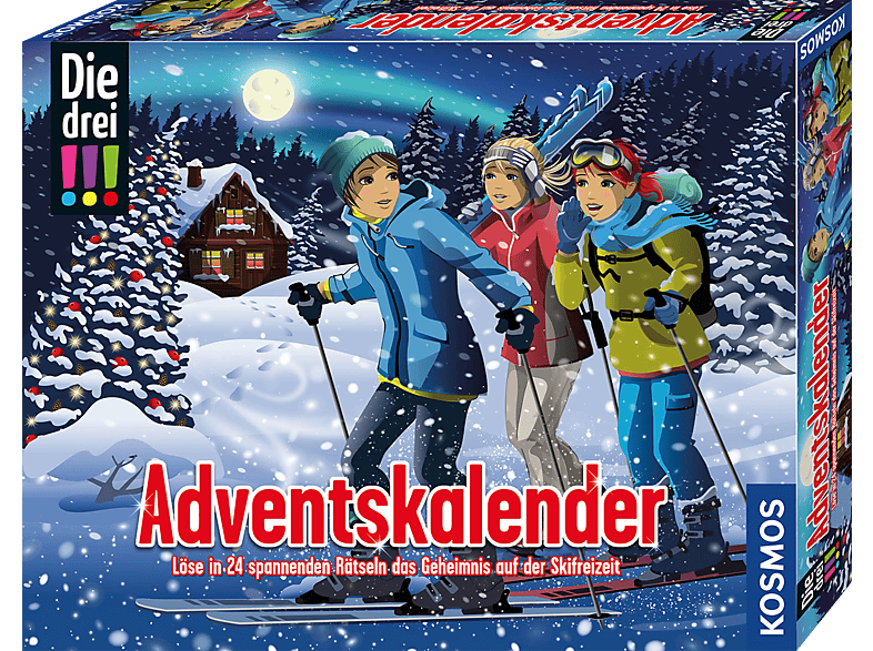 KOSMOS Die drei !!! 2023 Adventskalender Mehrfarbig KOSMOS Die drei !!! 2023 Adventskalender Mehrfarbig von KOSMOS