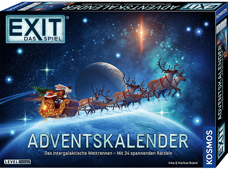 KOSMOS EXIT® Das Spiel 2024 Adventskalender Mehrfarbig von KOSMOS