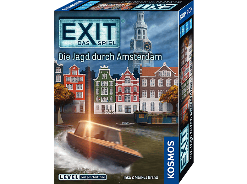 KOSMOS EXIT® - Das Spiel: Die Jagd durch Amsterdam Brettspiel Mehrfarbig von KOSMOS