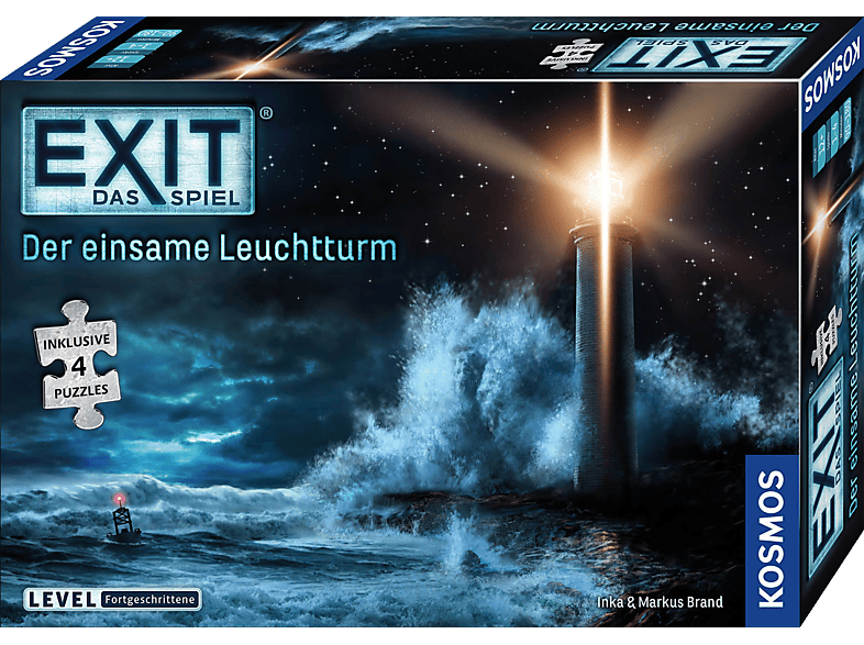 KOSMOS EXIT Das Spiel + Puzzle - Der einsame Leuchtturm Mehrfarbig von KOSMOS