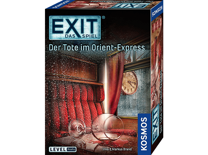 KOSMOS EXIT - Der Tote im Orient-Express Brettspiel Mehrfarbig KOSMOS EXIT - Der Tote im Orient-Express Brettspiel Mehrfarbig von KOSMOS