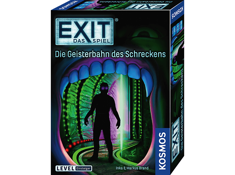 KOSMOS EXIT - Die Geisterbahn des Schreckens Brettspiel Mehrfarbig von KOSMOS