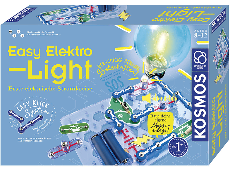 KOSMOS Easy Elektro - Light Experimentierkasten, Mehrfarbig von KOSMOS