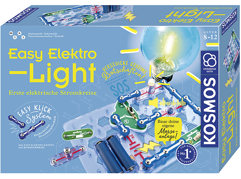 KOSMOS Easy Elektro - Light Experimentierkasten, Mehrfarbig KOSMOS Easy Elektro - Light Experimentierkasten, Mehrfarbig von KOSMOS