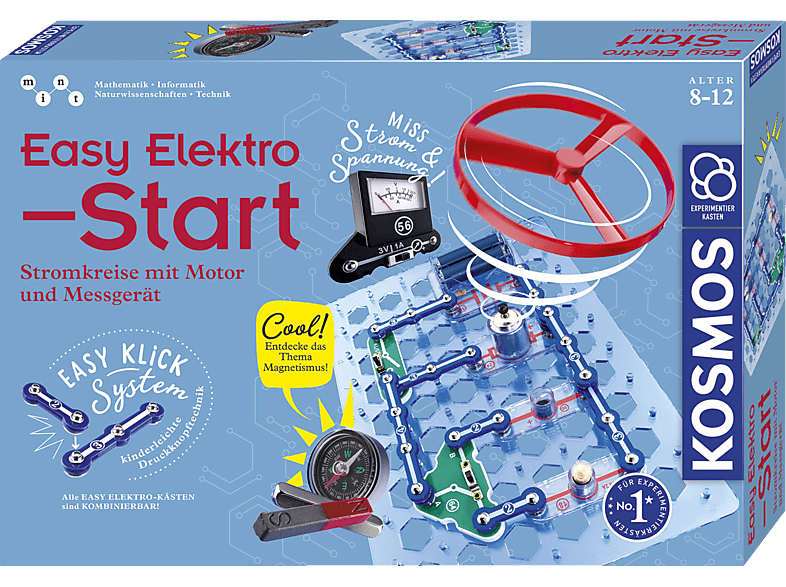 KOSMOS Easy Elektro-Start Experimentierkasten, Mehrfarbig KOSMOS Easy Elektro-Start Experimentierkasten, Mehrfarbig von KOSMOS