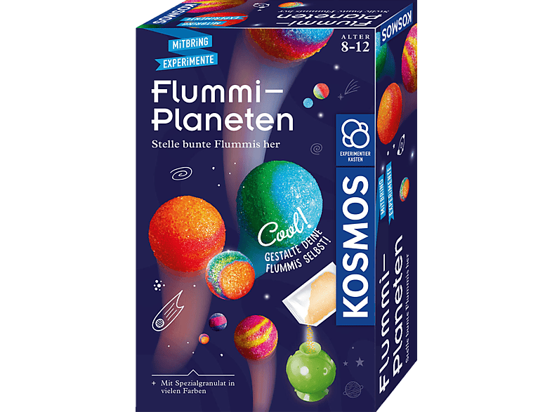 KOSMOS Flummi-Planeten Experimentierkasten, Mehrfarbig KOSMOS Flummi-Planeten Experimentierkasten, Mehrfarbig von KOSMOS