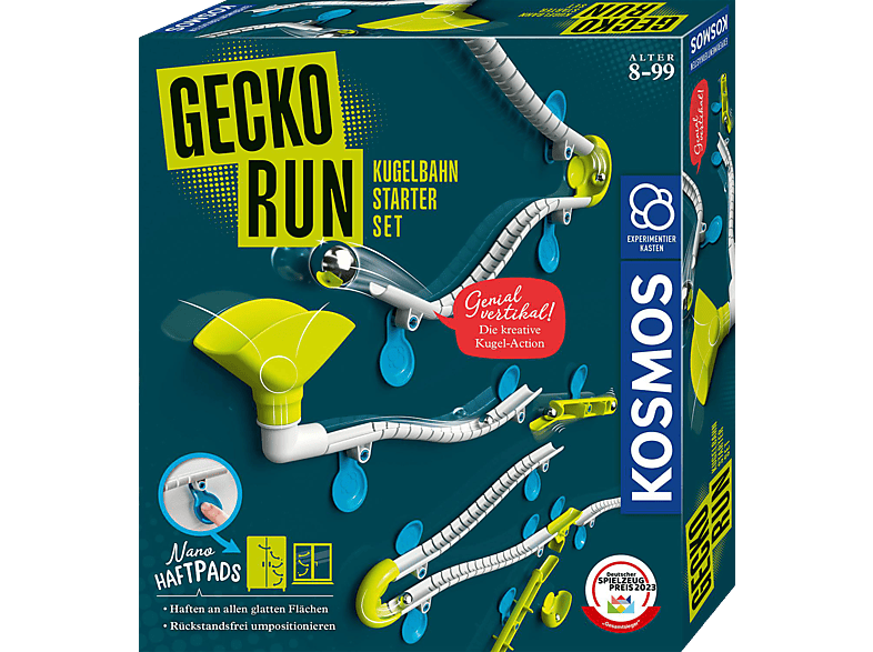 KOSMOS Gecko Run - Starter-Set Kugelbahn, Mehrfarbig KOSMOS Gecko Run - Starter-Set Kugelbahn, Mehrfarbig von KOSMOS