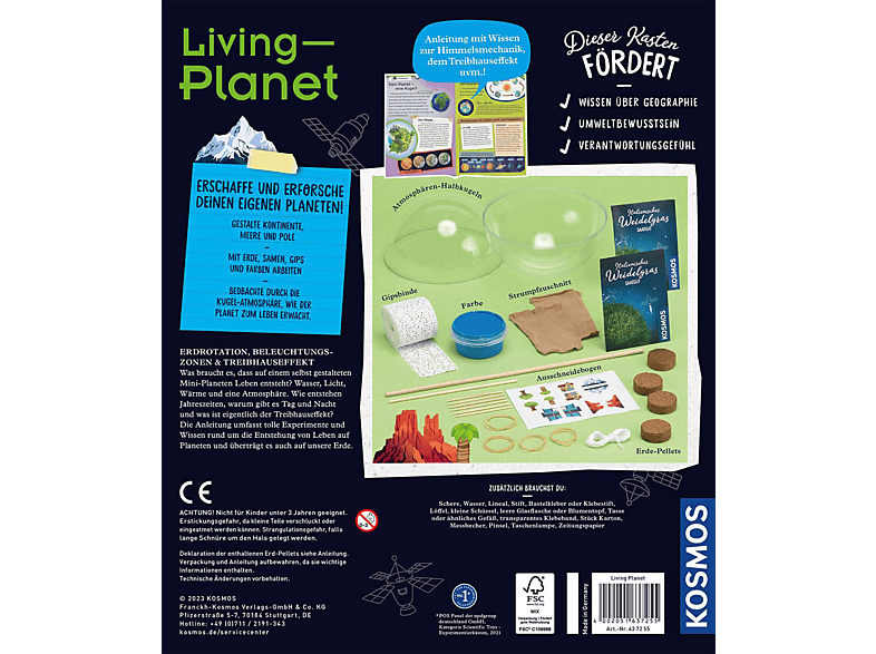 KOSMOS Living Planet Mitbringexperiment, Mehrfarbig KOSMOS Living Planet Mitbringexperiment, Mehrfarbig von KOSMOS