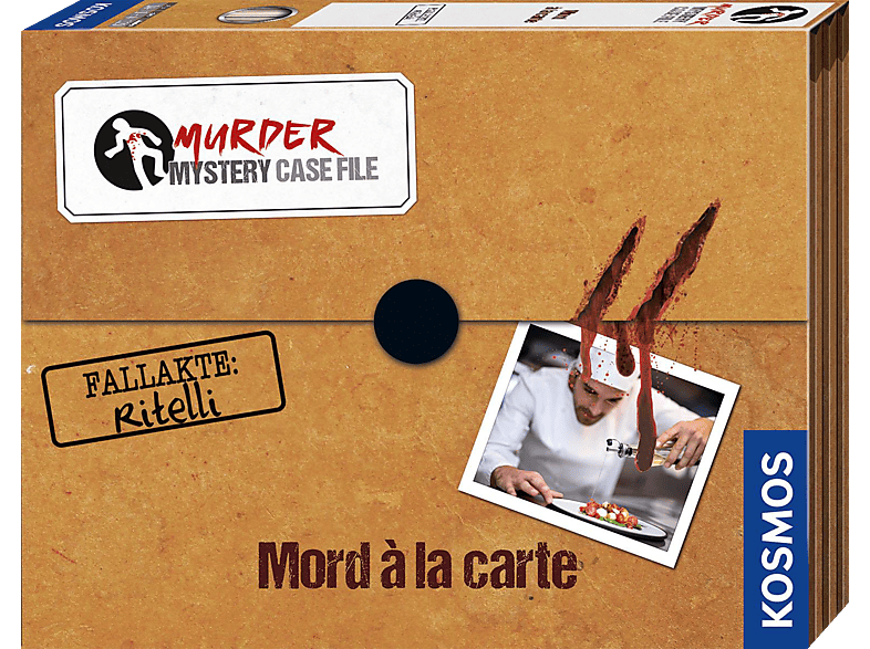 KOSMOS Murder Mystery Case File - Mord à la carte Gesellschaftsspiel Mehrfarbig KOSMOS Murder Mystery Case File - Mord à la carte Gesellschaftsspiel Mehrfarbig von KOSMOS