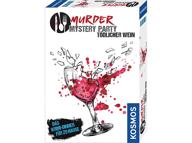 KOSMOS Murder Mystery Party - Tödlicher Wein Spiel von KOSMOS