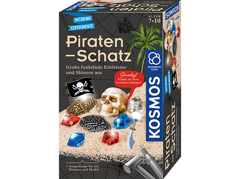 KOSMOS Piratenschatz Experimentierkasten, Mehrfarbig KOSMOS Piratenschatz Experimentierkasten, Mehrfarbig von KOSMOS