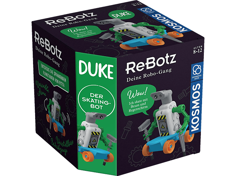 KOSMOS ReBotz - Duke der Skating-Bot Spielzeug-Roboter, Mehrfarbig von KOSMOS