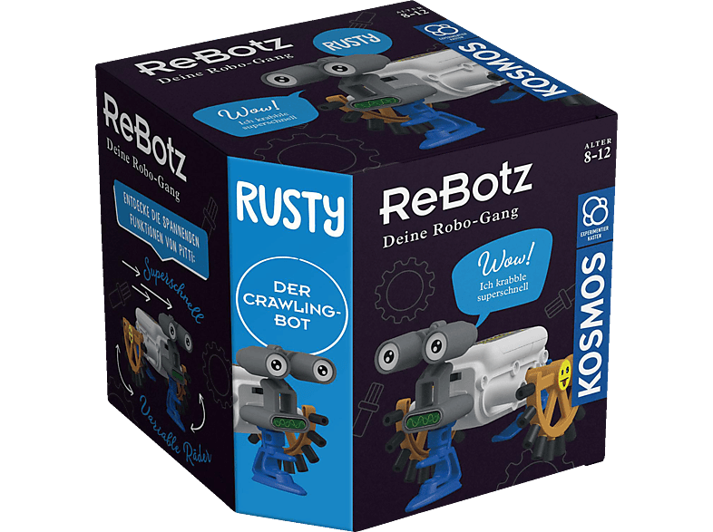 KOSMOS ReBotz - Rusty der Crawling-Bot Spielzeug-Roboter, Mehrfarbig von KOSMOS