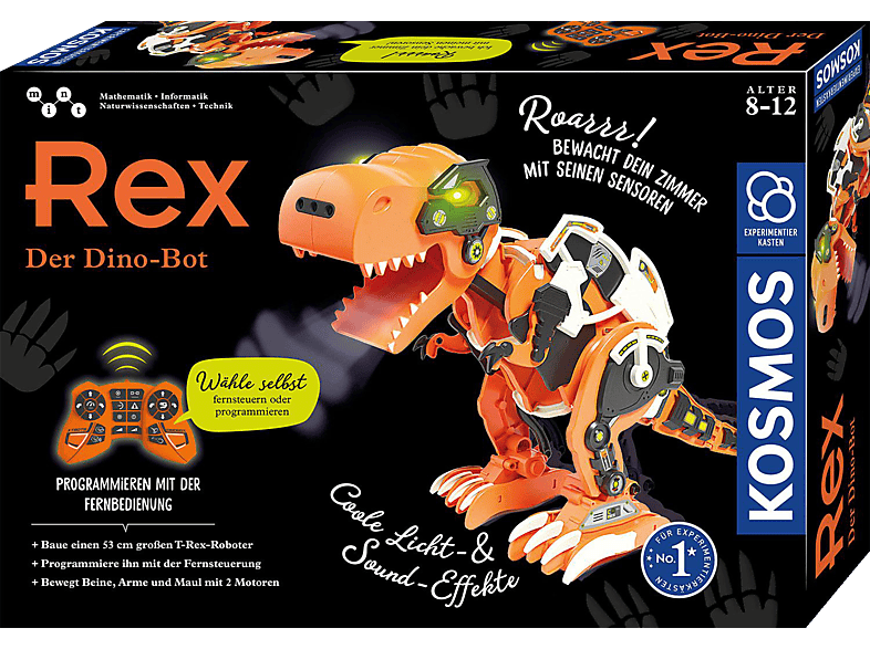 KOSMOS Rex - Der Dino Bot Spielzeug-Roboter, Mehrfarbig KOSMOS Rex - Der Dino Bot Spielzeug-Roboter, Mehrfarbig von KOSMOS