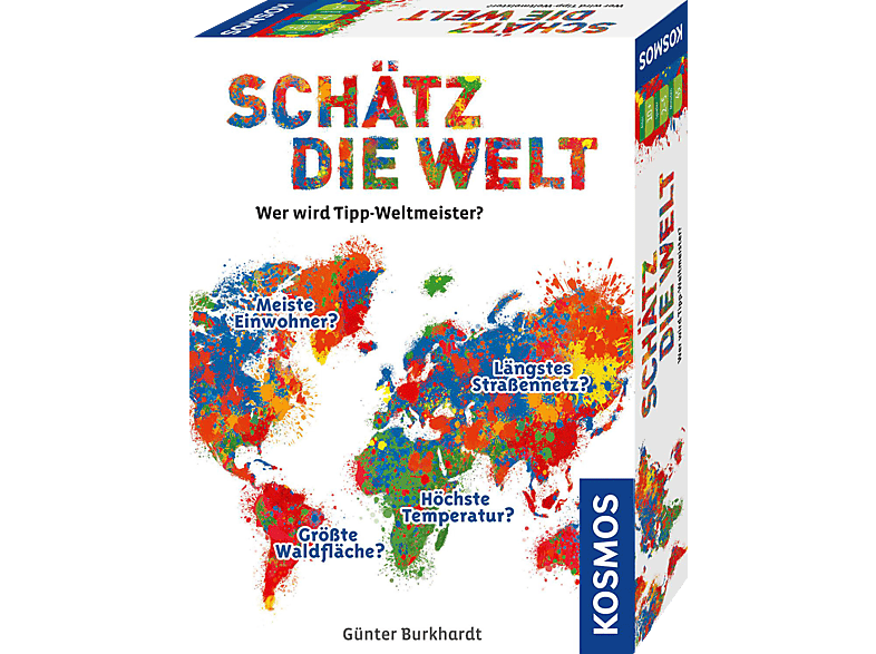 KOSMOS Schätz die Welt Brettspiel Mehrfarbig von KOSMOS