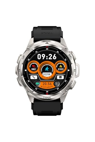 KOSPET 14000014000 Smartwatch T3 Ultra, 1,4 Zoll AMOLED, GPS, wasserdicht, Silber KOSPET 14000014000 Smartwatch T3 Ultra, 1,4 Zoll AMOLED, GPS, wasserdicht, Silber von KOSPET