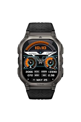KOSPET Smart Watch Series Tank M3 49 mm Bluetooth Calling IP69K Wasserdicht 170+ Sportmodi - Schwarz KOSPET Smart Watch Series Tank M3 49 mm Bluetooth Calling IP69K Wasserdicht 170+ Sportmodi - Schwarz von KOSPET