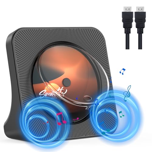 KOVCDVI DVD Player mit HDMI DVD Player für TV mit Bluetooth Lautsprecher Fernbedienung Staubschutzhülle Bildschirm FM-Radio Timer USB-Wiedergabe AUX-Wiedergabe Kopfhöreranschluss Schwarz KOVCDVI DVD Player mit HDMI DVD Player für TV mit Bluetooth Lautsprecher Fernbedienung Staubschutzhülle Bildschirm FM-Radio Timer USB-Wiedergabe AUX-Wiedergabe Kopfhöreranschluss Schwarz von KOVCDVI