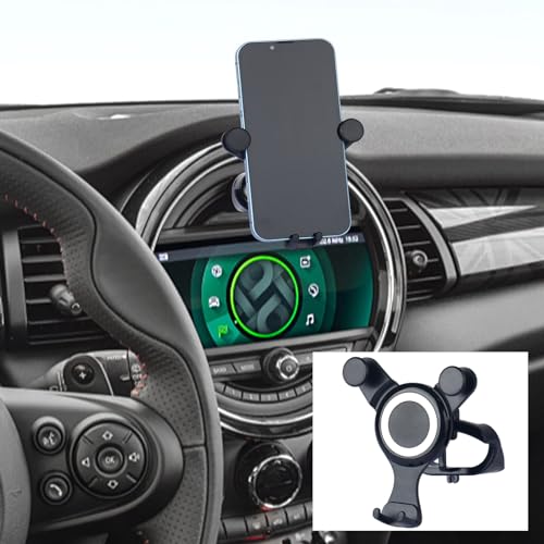 KOYILTD Handyhalterung für Mini Cooper S JCW One F54 F55 F56 F57 F60, Spezielle Navigations-Handyhalterung für Zentralen Steuerbildschirm (Stil 1) von KOYILTD