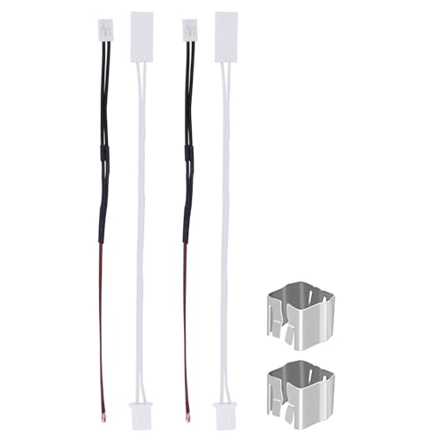 2 Pack Heater and Thermistor for X1, 3D Printer Accessories 24V 48W Ceramic Heater 300℃ High Temperature Thermistor and Fixing Clip for Bambu Lab X1/X1C/X1E von KOYOFEI