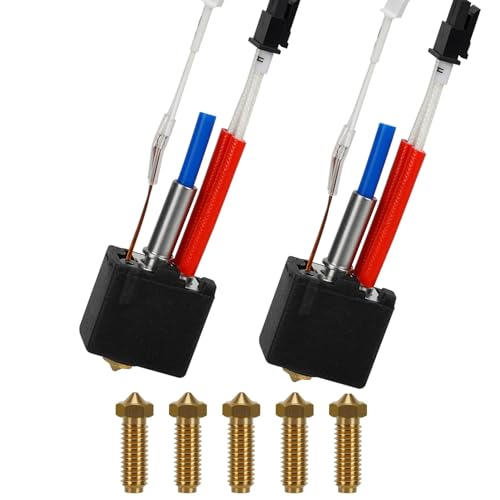 2PCS Hotend Kit for Anycubic Kobra 2 Series, 3D Printer Print Head Hot End Heating Block Kit for Anycubic Kobra 2, Kobra 2 Neo, Kobra 2 Pro, Kobra 2 Plus, Kobra 2 Max von KOYOFEI