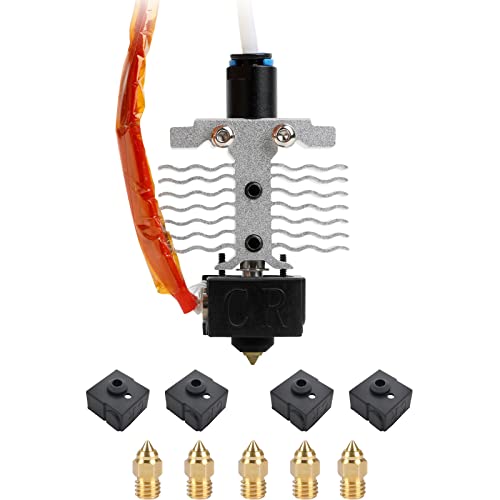 Creality Ender 3 V2 Neo Hotend Kit, 3D Printer Parts Assembled Hotend with Silicone Socks and 0.4mm Nozzles for Ender 3 V2 Neo, Ender 3 Max Neo, Ender 3 Neo Creality Ender 3 V2 Neo Hotend Kit, 3D Printer Parts Assembled Hotend with Silicone Socks and 0.4mm Nozzles for Ender 3 V2 Neo, Ender 3 Max Neo, Ender 3 Neo von KOYOFEI