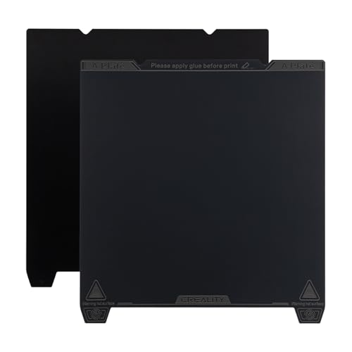 Creality K1 Max Smooth PEI Bauplatten Kit, Flexible Federstahl Plattform mit Glatter PEI Oberfläche und Magnetischem Basisplatten Kit für K1 Max 315 x 310 mm von KOYOFEI