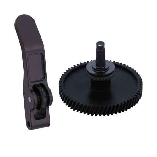 Hardened Steel Extruder Gear Kit for A1 Series, 3D Printer DLC Nano Coating Hardened Steel Extruder Dual Gear Aluminum Handle and POM Gear Kit for Bambu Lab A1, A1 Mini von KOYOFEI