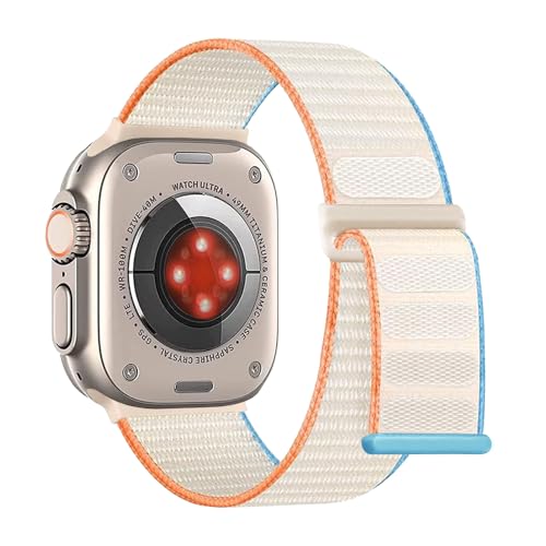 KOZRFEYA Trail Loop Armband Kompatibel mit Apple Watch Ultra 49mm/46mm/45mm/44mm/42mm/41mm/40mm/38mm, Sport Loop Ersatzarmbänder Kompatibel für iWatch Ultra 2/Series 10/9/8/7/6/5/4/3/2/1/SE von KOZRFEYA