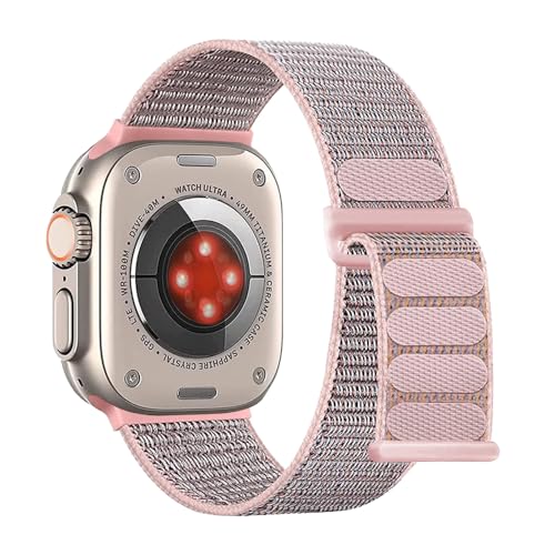 KOZRFEYA Trail Loop Armband Kompatibel mit Apple Watch Ultra 49mm/46mm/45mm/44mm/42mm/41mm/40mm/38mm, Sport Loop Ersatzarmbänder Kompatibel für iWatch Ultra 2/Series 10/9/8/7/6/5/4/3/2/1/SE von KOZRFEYA