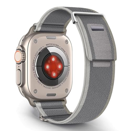 KOZRFEYA Trail Loop Armband Kompatibel mit Apple Watch Ultra 49mm/46mm/45mm/44mm/42mm/41mm/40mm/38mm, Sport Loop Ersatzarmbänder Kompatibel für iWatch Ultra 2/Series 10/9/8/7/6/5/4/3/2/1/SE von KOZRFEYA